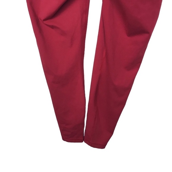 90 Degree By Reflex Red Athletic Leggings Small - Picture 6 of 8